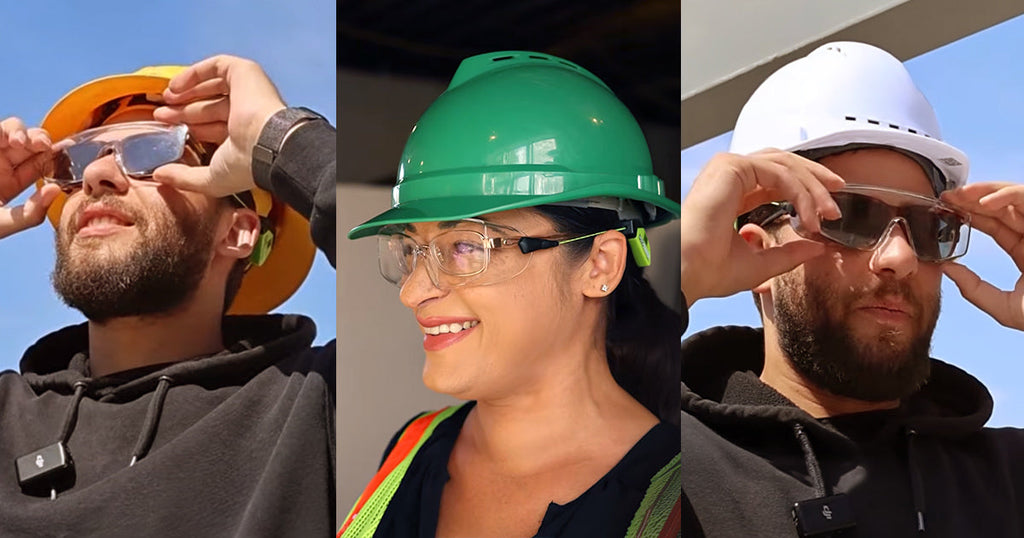 Safety Glasses That Fit Over Prescription Glasses (While Wearing a Hard Hat)